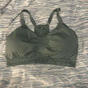 Kindred Bravely Sublime Hands Free Nursing & Pumping Sports Bra, XL-Busty